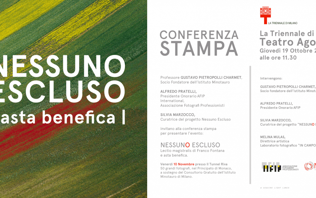 Conferenza Stampa – Nessuno escluso 2017
