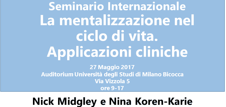 La mentalizzazione nel ciclo di vita. Applicazioni cliniche