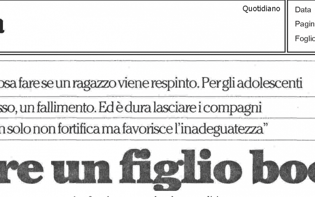 Aiutare un figlio bocciato