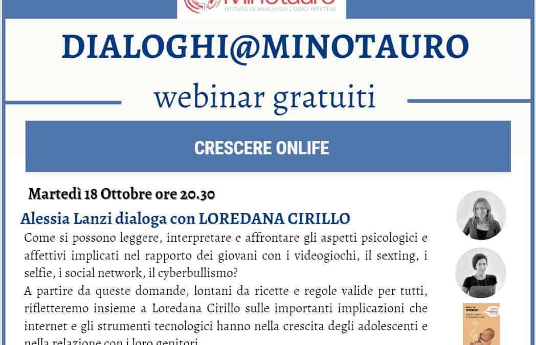 Crescere onlife – Dialoghi@Minotauro