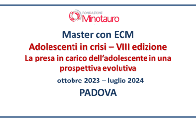 VIII ed. Master “Adolescenti in crisi” – ISCRIZIONI APERTE 2023-24